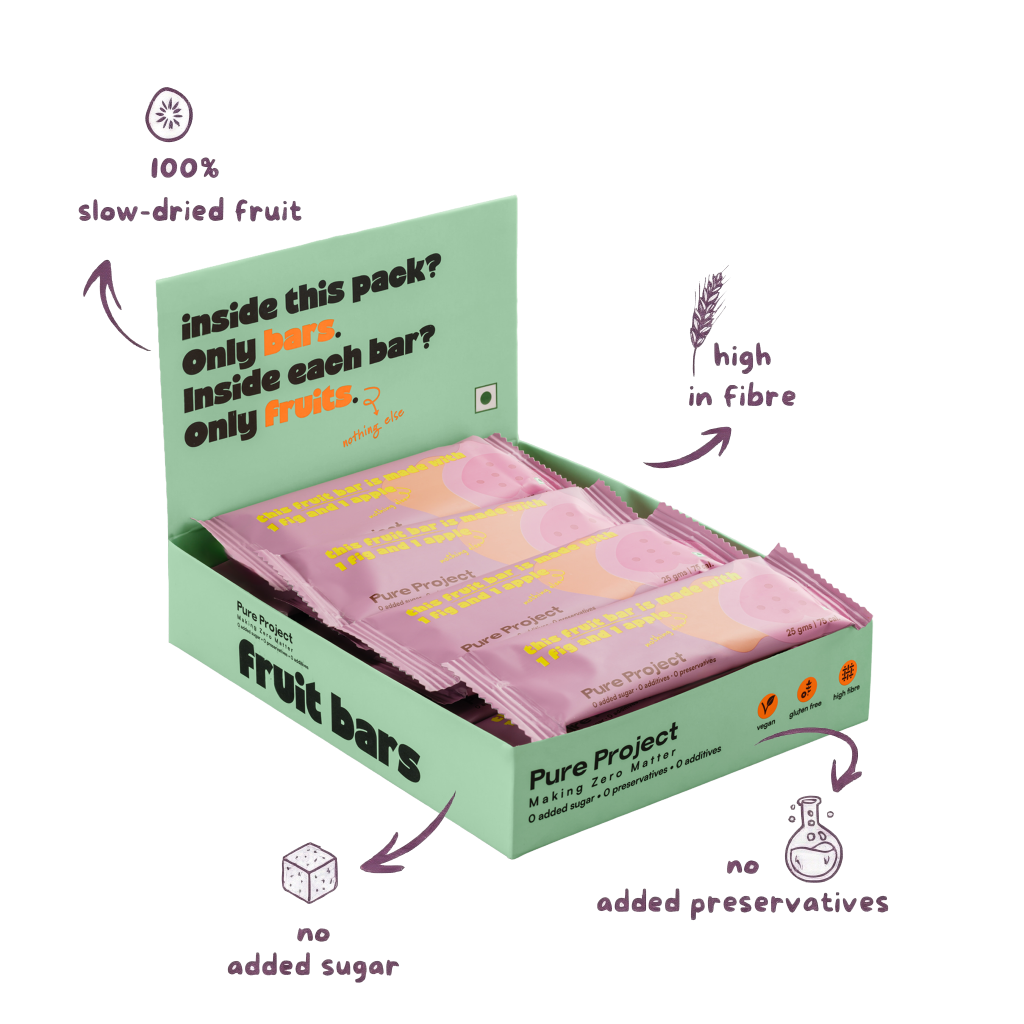 Fig Apple Fruit Bar