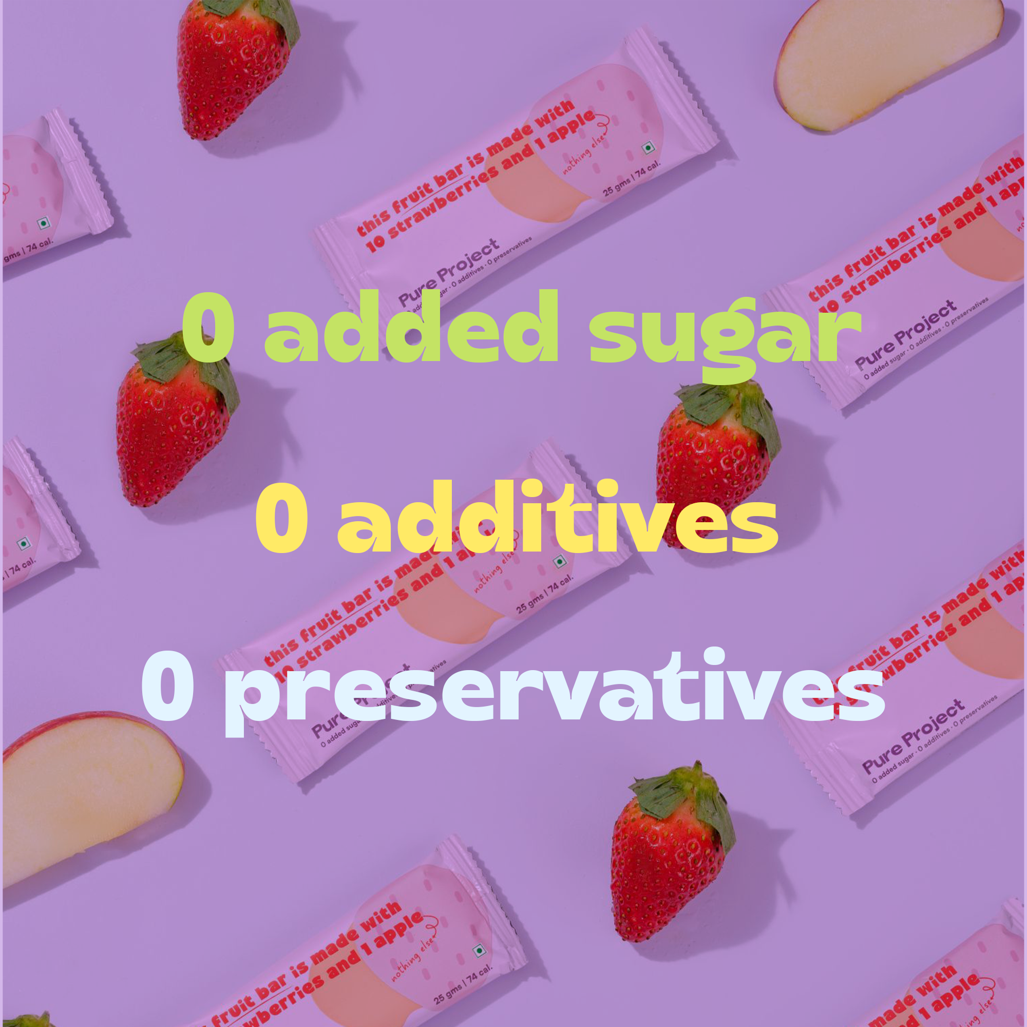 Strawberry Apple Fruit Bar