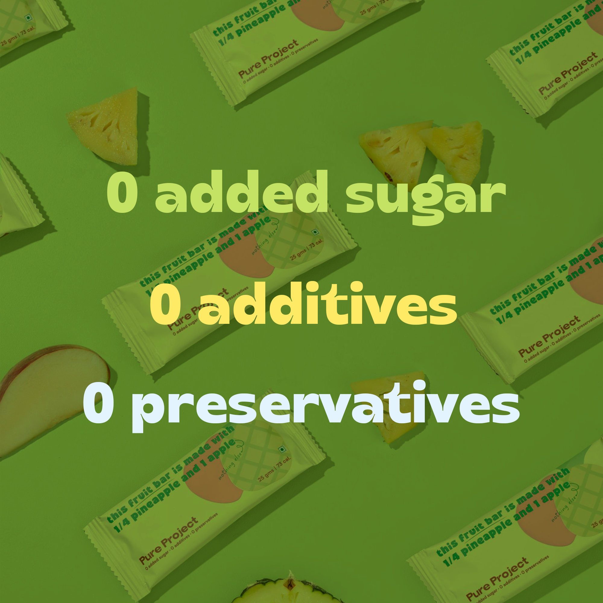 Pineapple Apple Fruit Bar