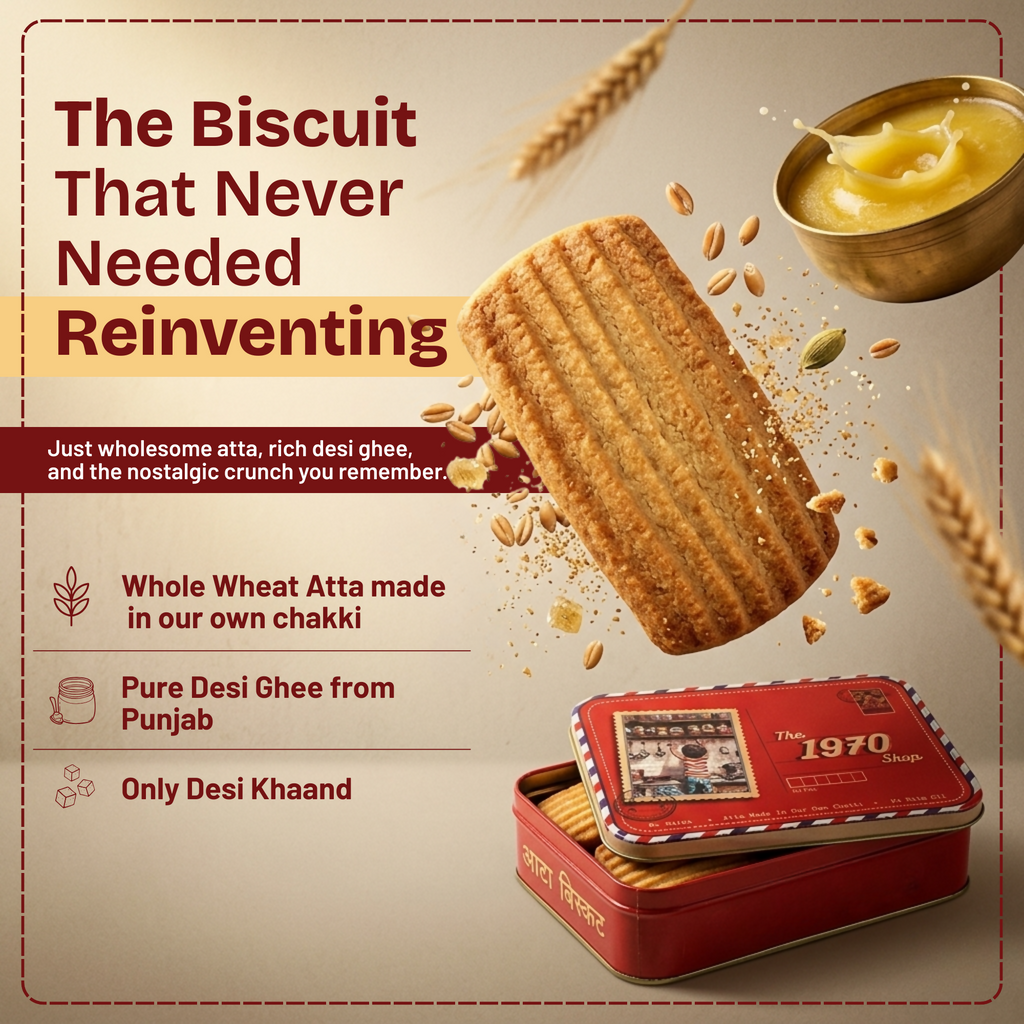 100% Atta Biscuit