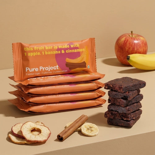 Apple Banana Cinnamon Fruit Bar