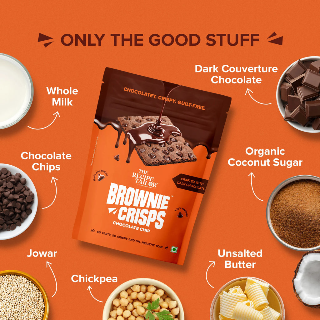 Brownie Crisps - 80% Dark Chocolate
