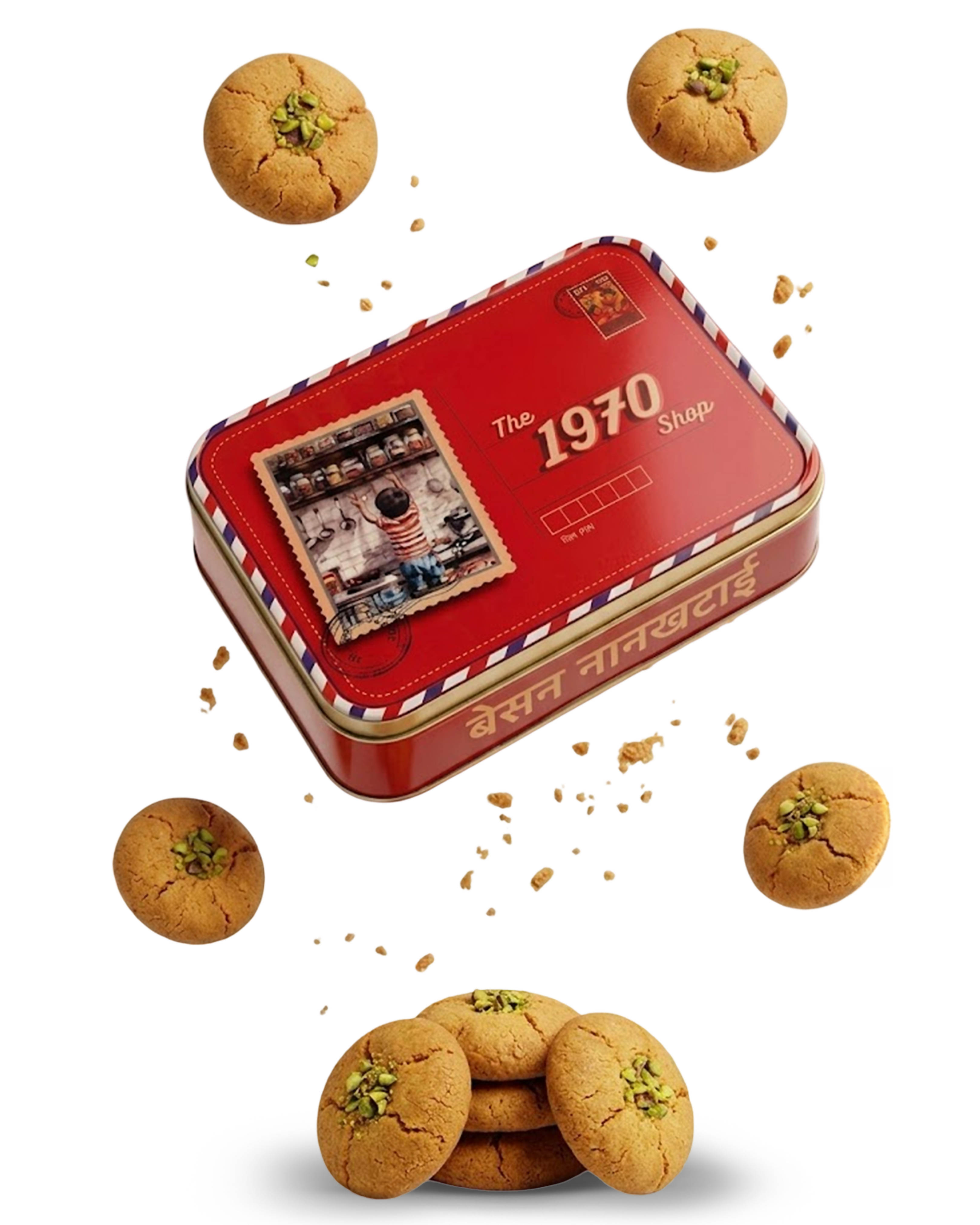 100% Besan Nankhatai Cookies