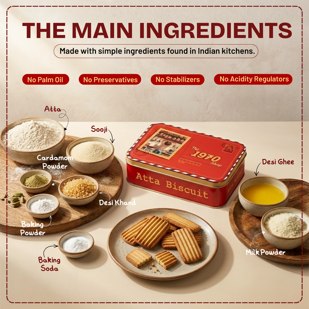 100% Atta Biscuit