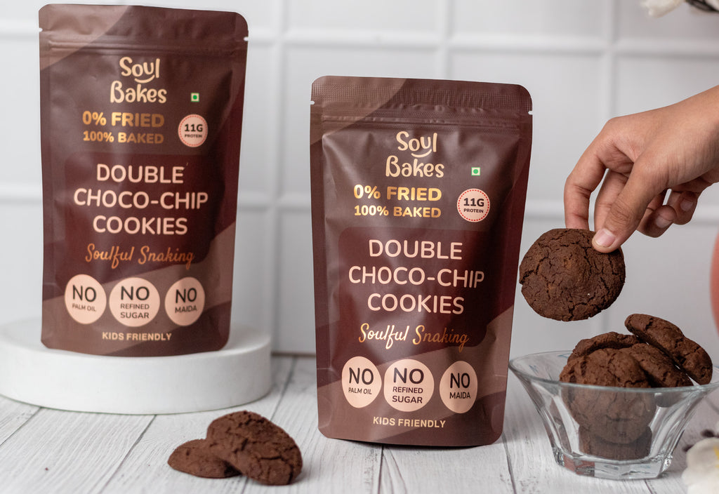Double Choco-Chip Cookies- 125gms