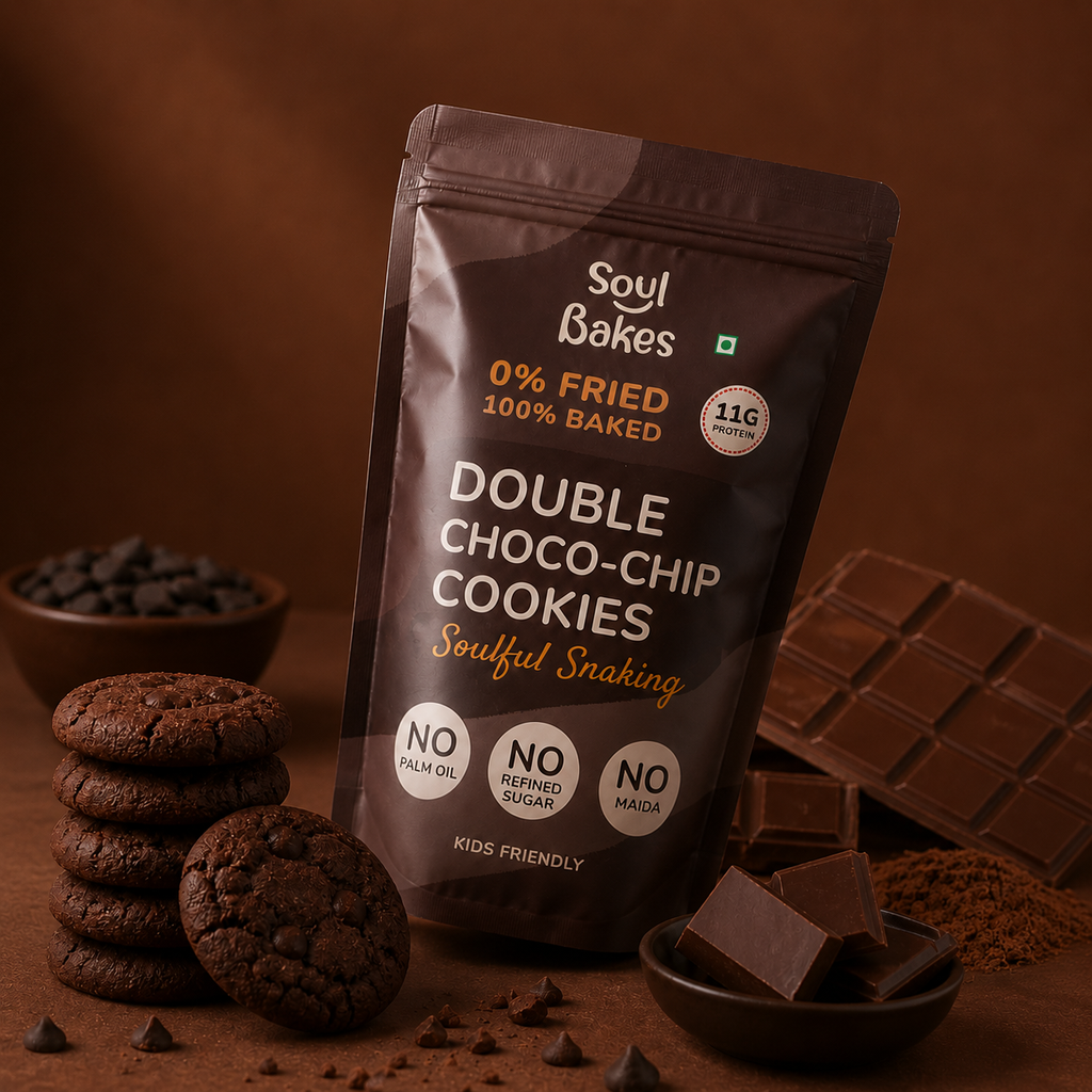 Double Choco-Chip Cookies- 200gms