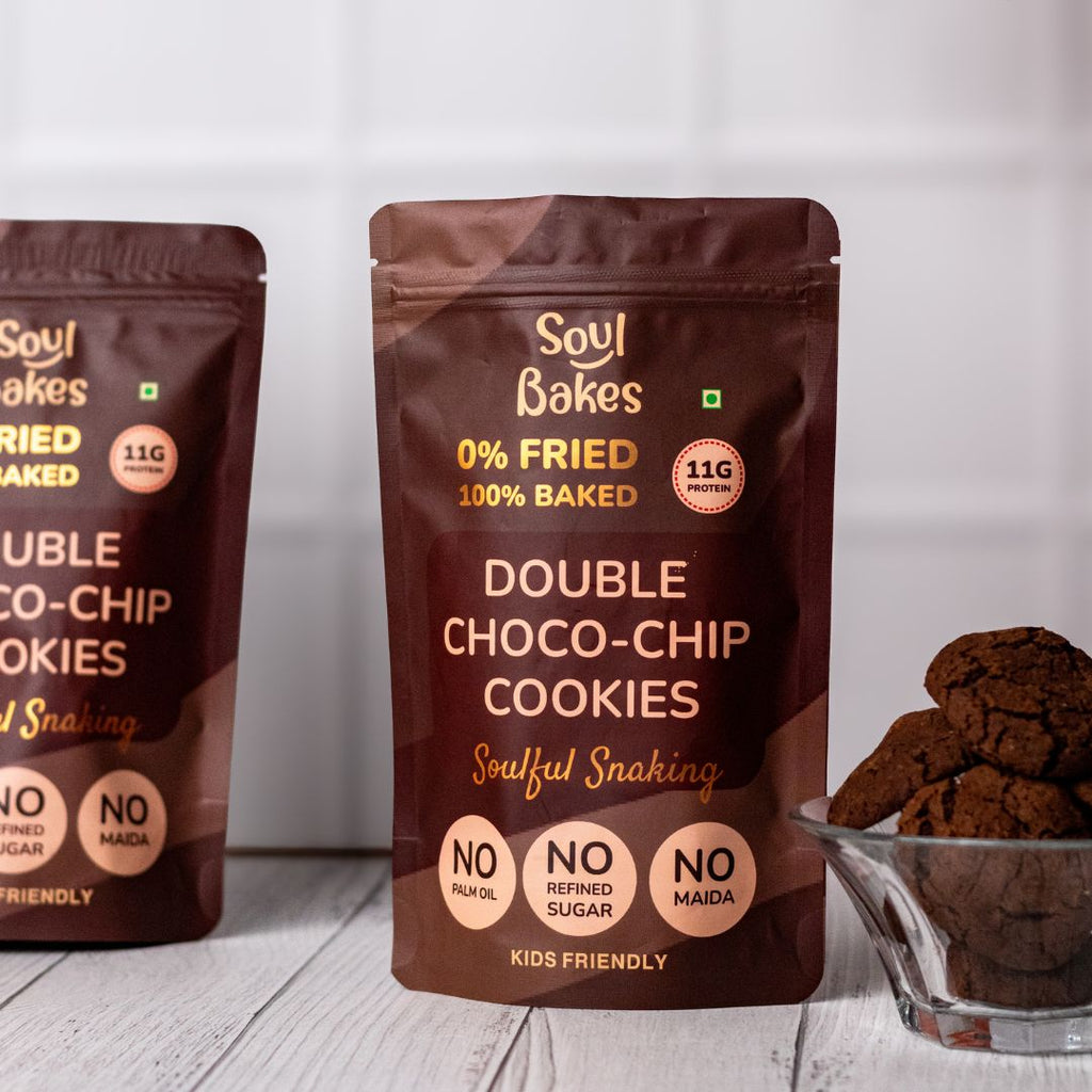 Double Choco-Chip Cookies- 125gms