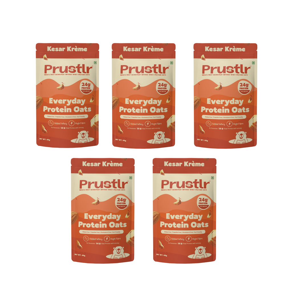 Everyday Protein Oats | Kesar Krème | Pack of 5