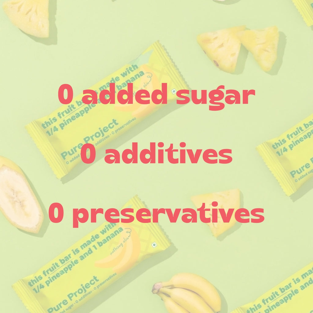 Pineapple Banana Fruit Bar