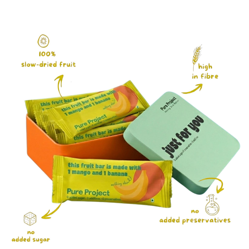Mango Banana Fruit Bar