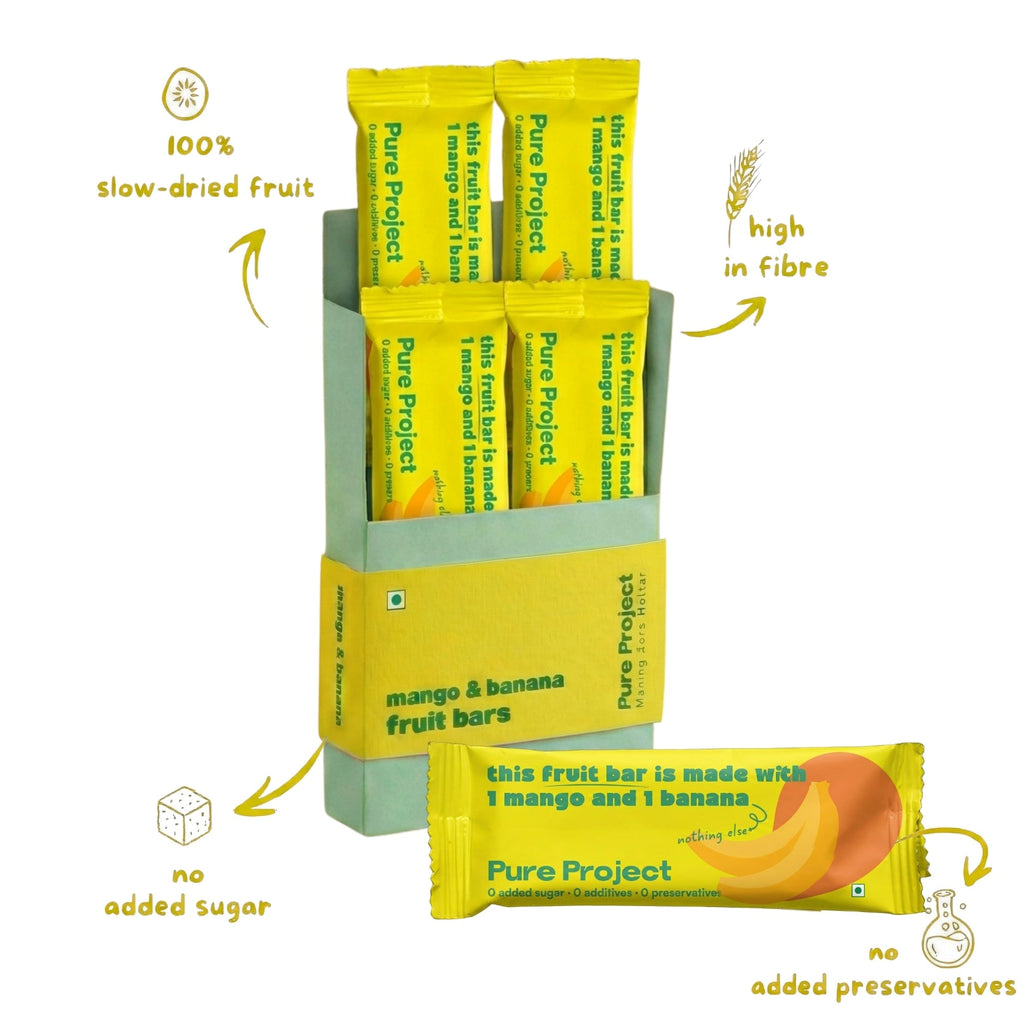 Mango Banana Fruit Bar
