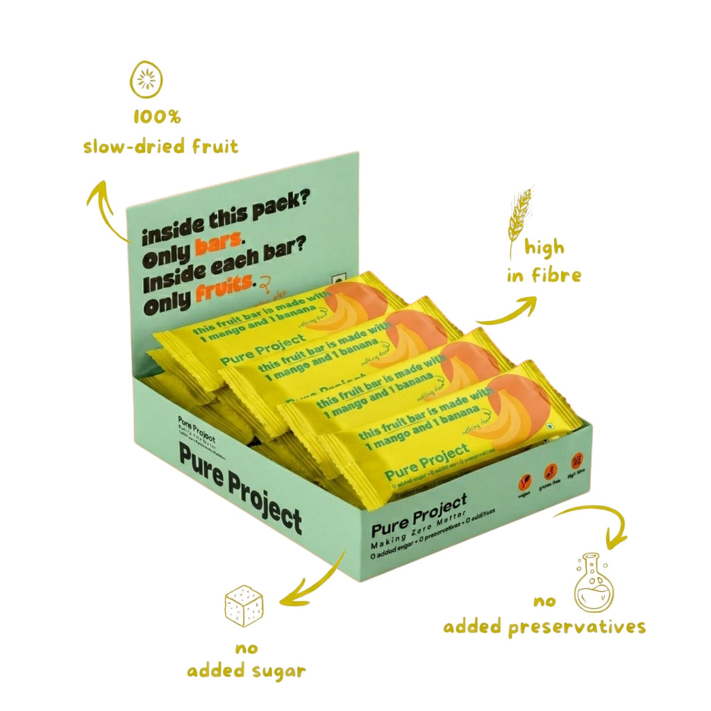 Mango Banana Fruit Bar
