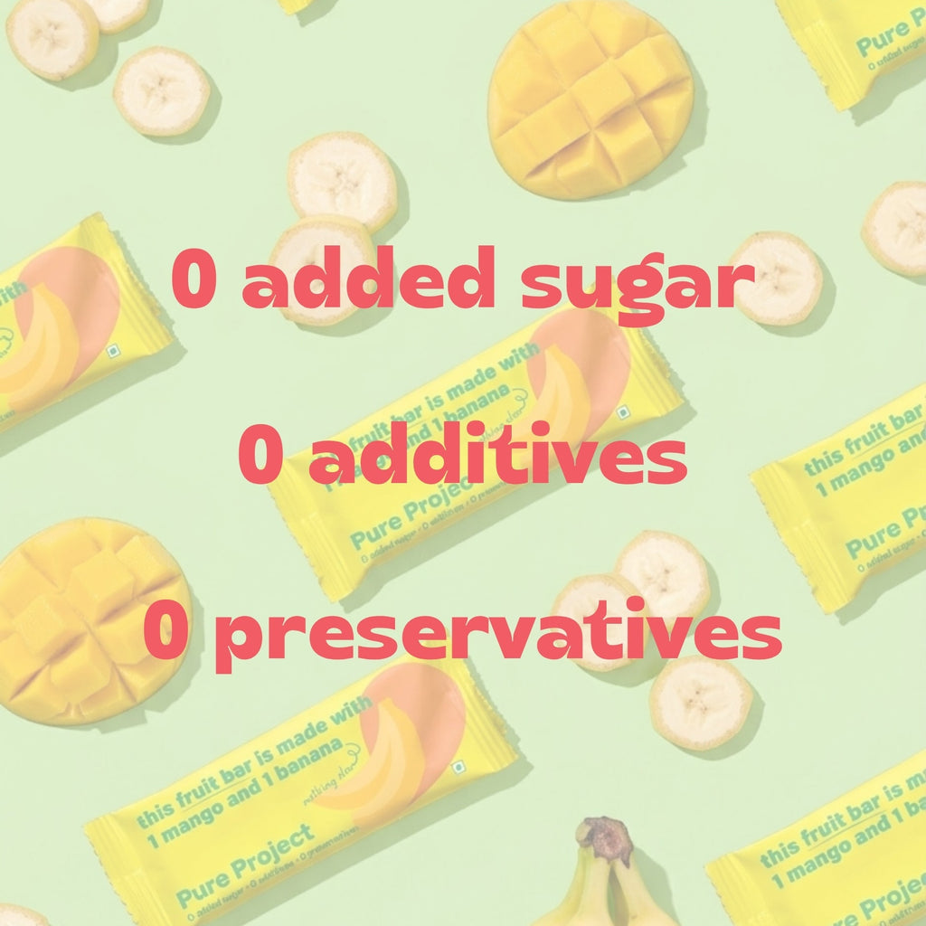 Mango Banana Fruit Bar