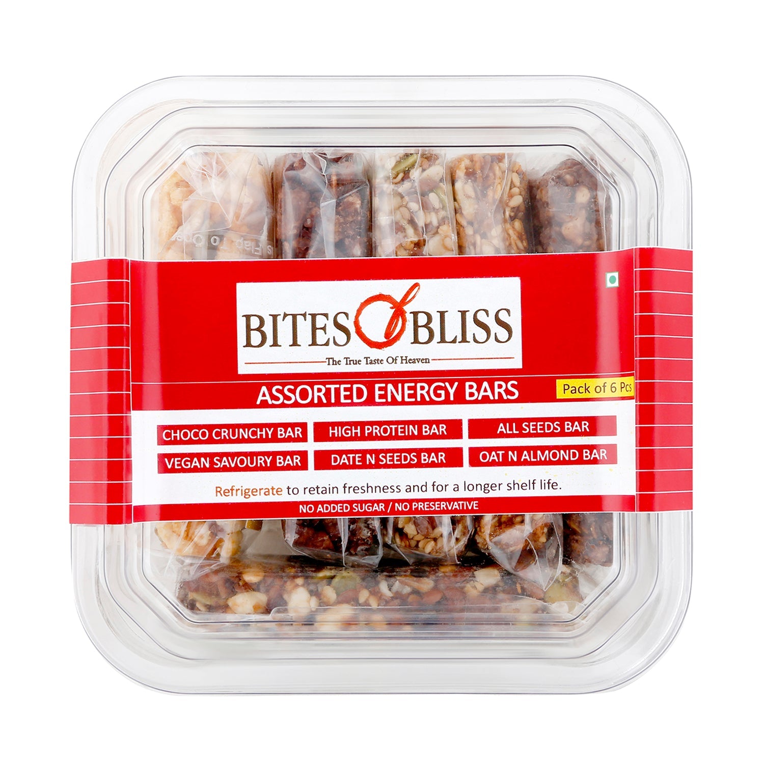 Assorted Energy Bars 6 PCS