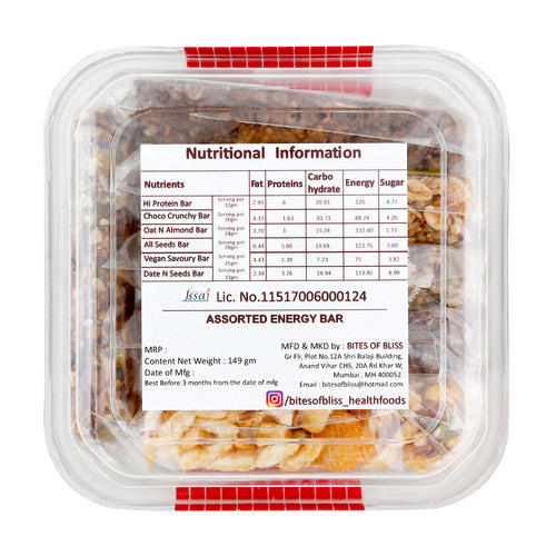 Assorted Energy Bars 6 PCS