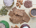 Keto Seedy Almond Crackers