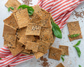 Khapli Flaxseed Crackers