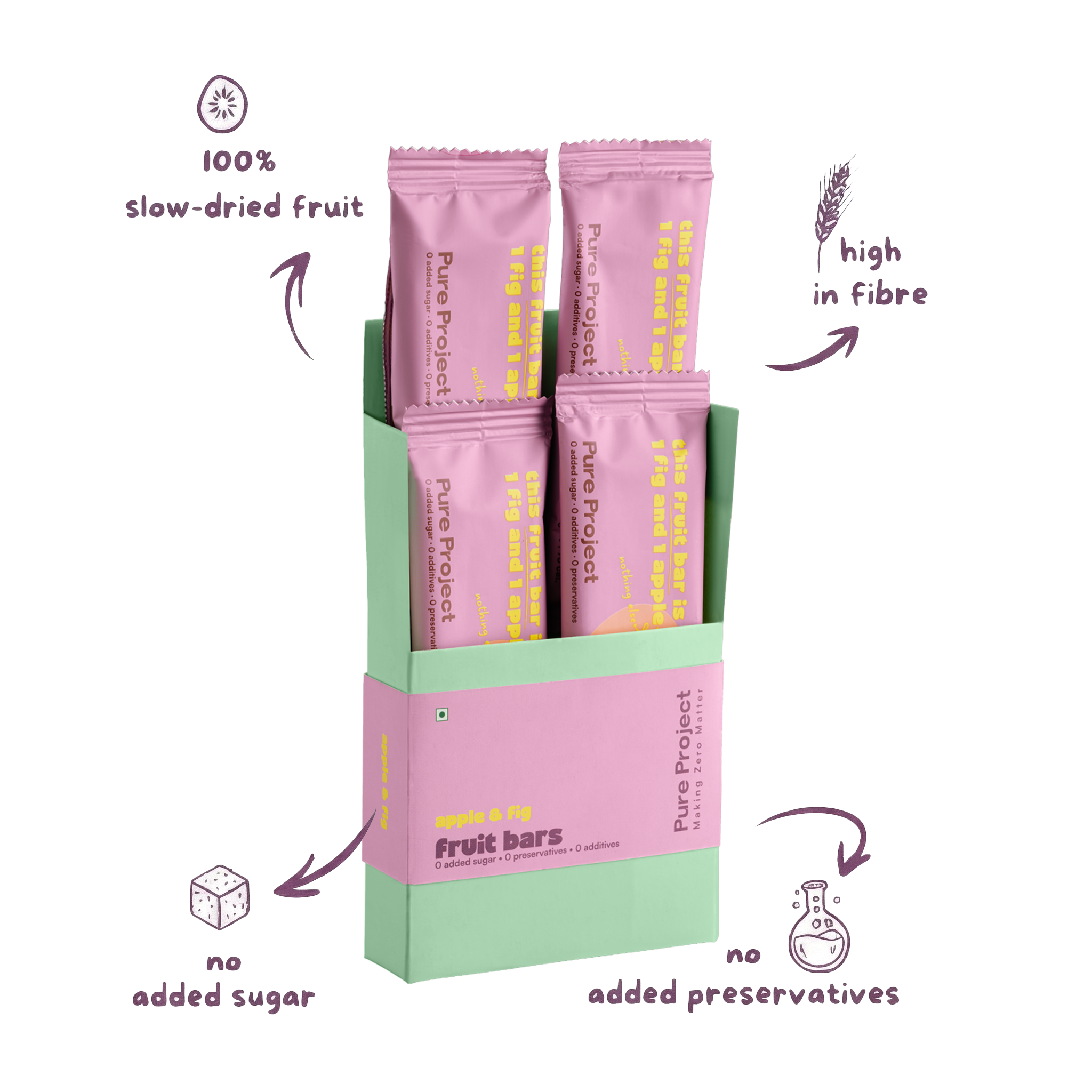 Fig Apple Fruit Bar