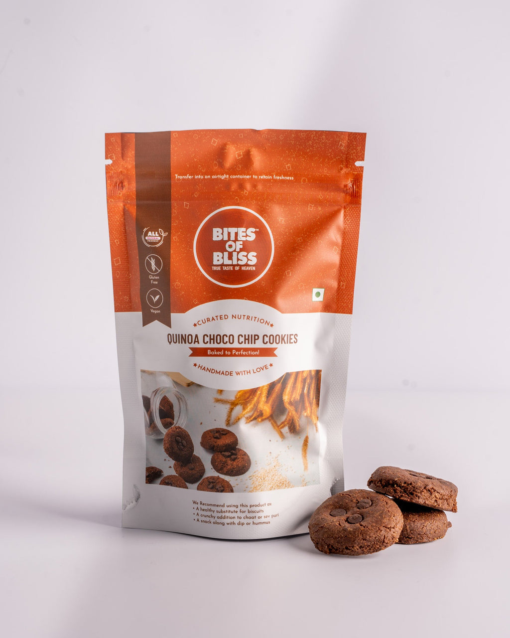 Quinoa Choco Chip Cookies