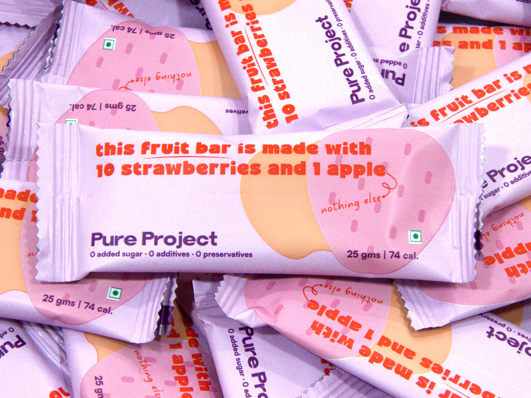 Strawberry Apple Fruit Bar