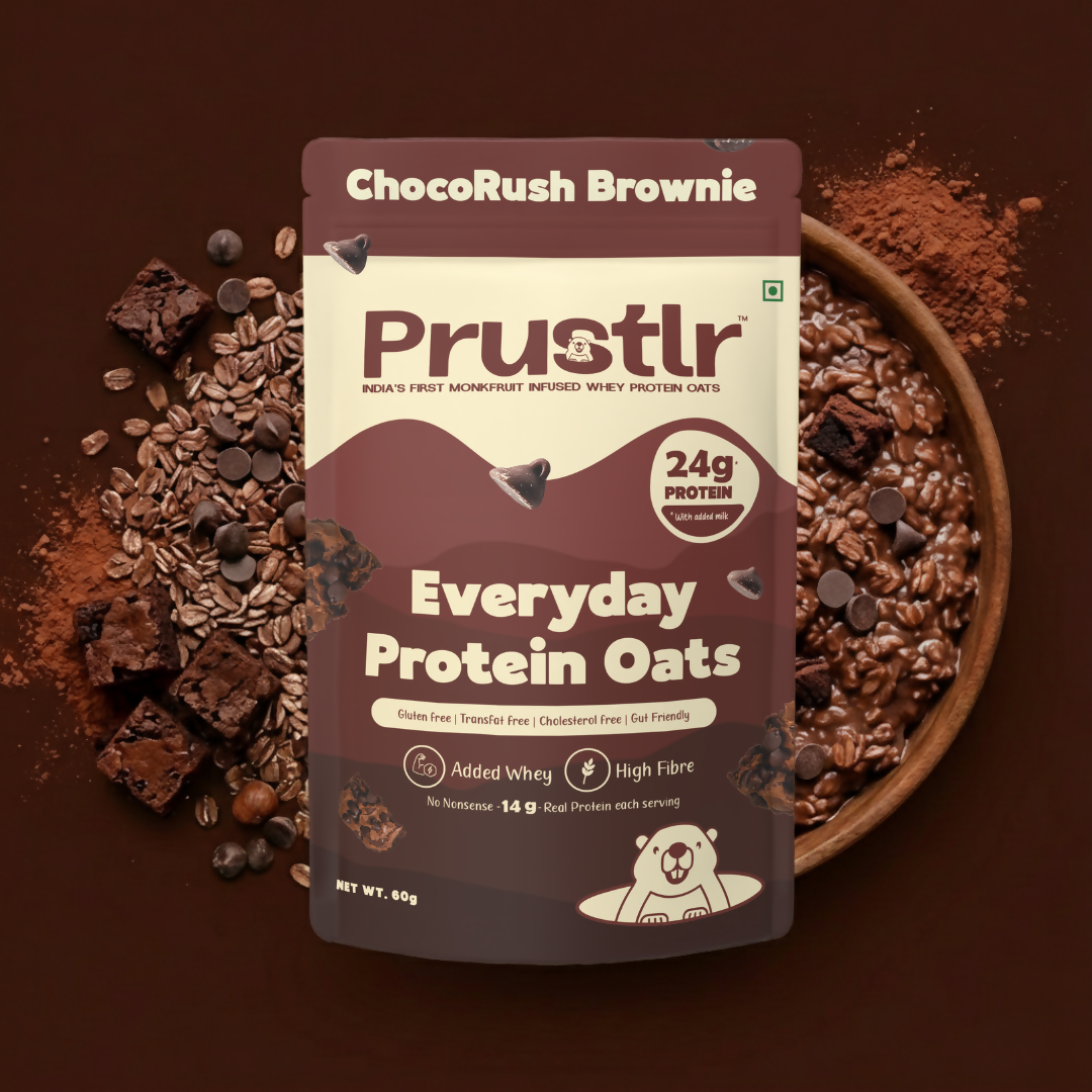 Everyday Protein Oats | ChocoRush Brownie | Pack of 5