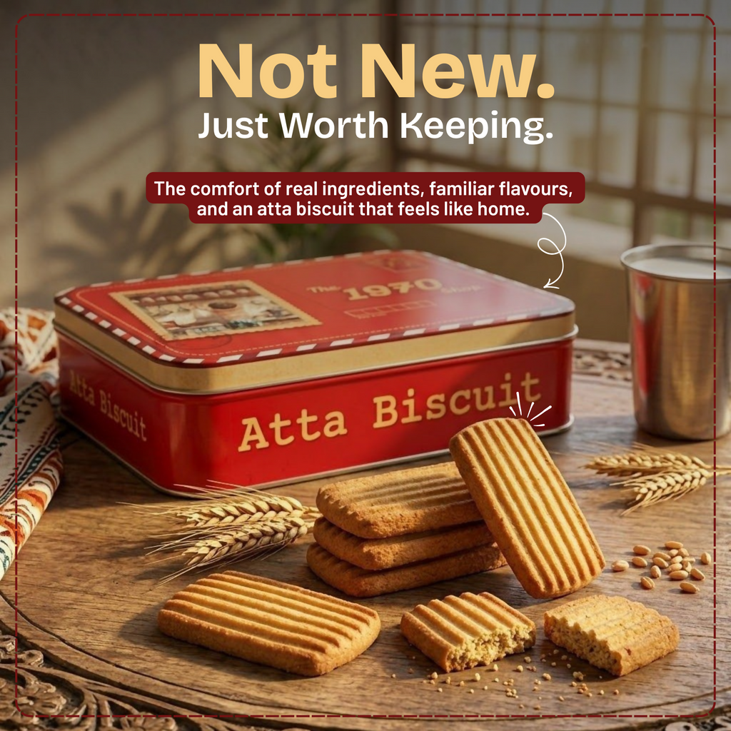 100% Atta Biscuit
