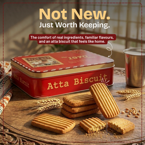 100% Atta Biscuit