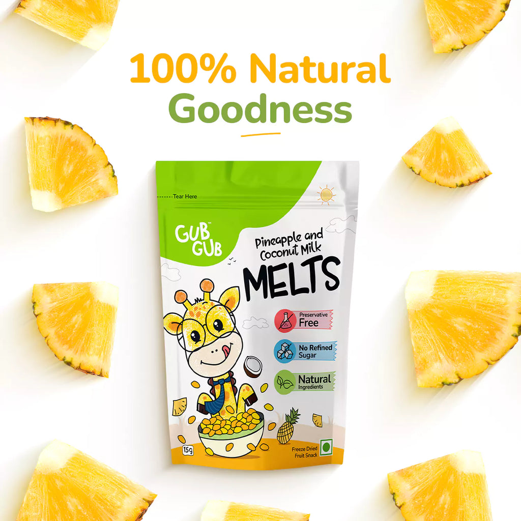 Pineapple & Coconut Milk Melts