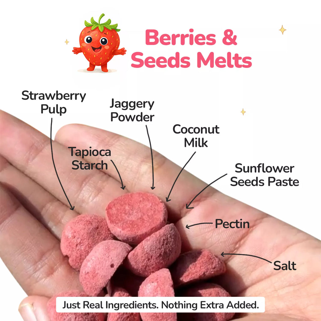 Melts Assorted Pack of 3 | Mango, Pineapple, Berries