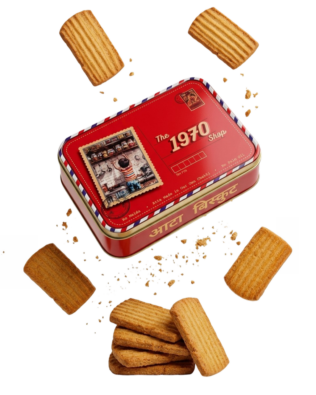 100% Atta Biscuit