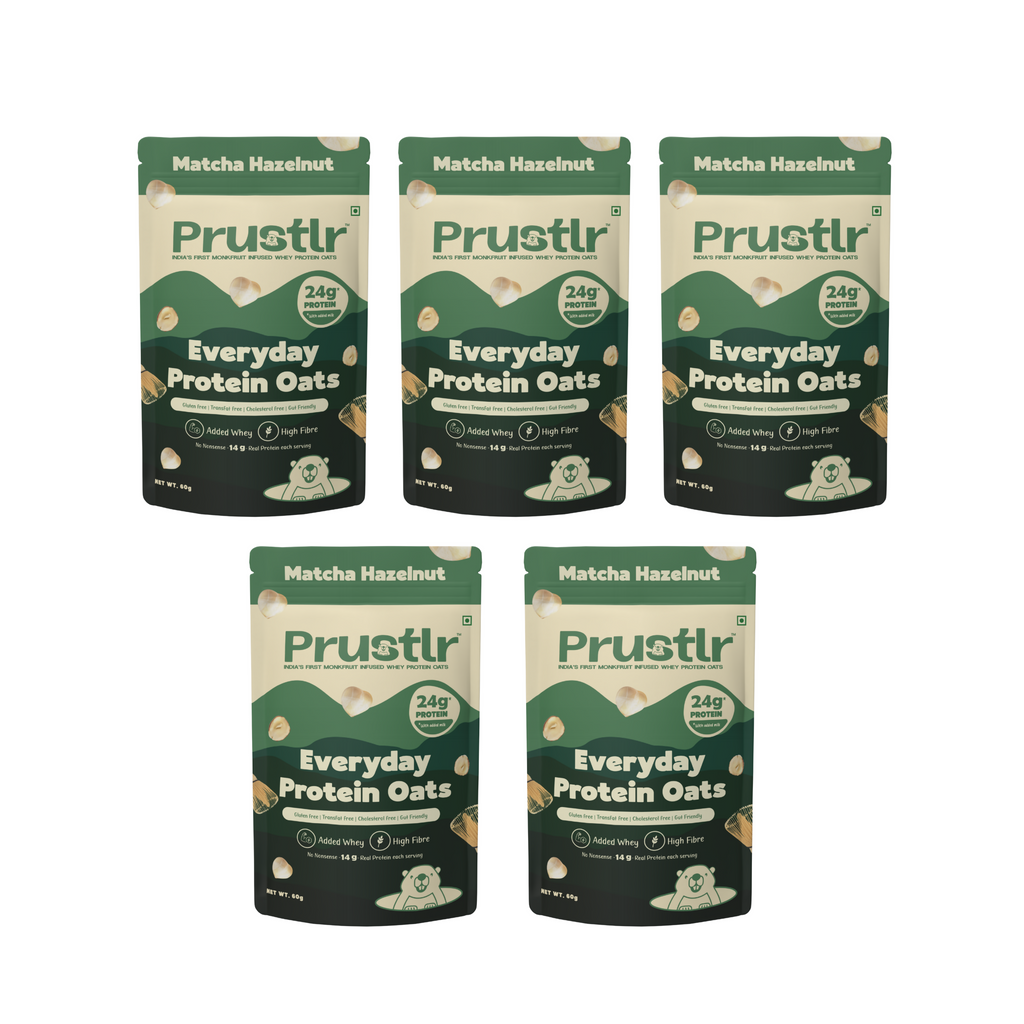 Everyday Protein Oats | Matcha Hazelnut | Pack of 5