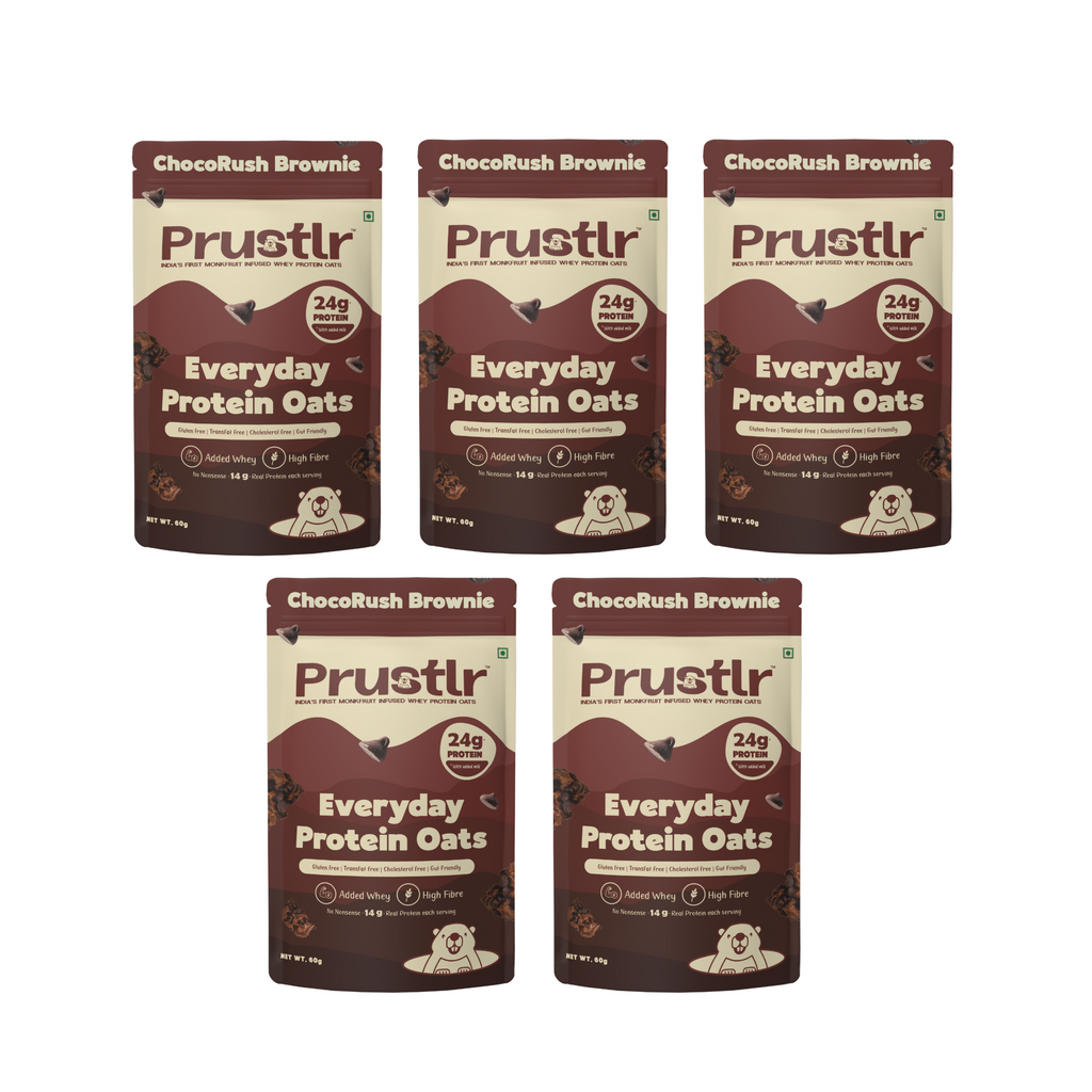 Everyday Protein Oats | ChocoRush Brownie | Pack of 5