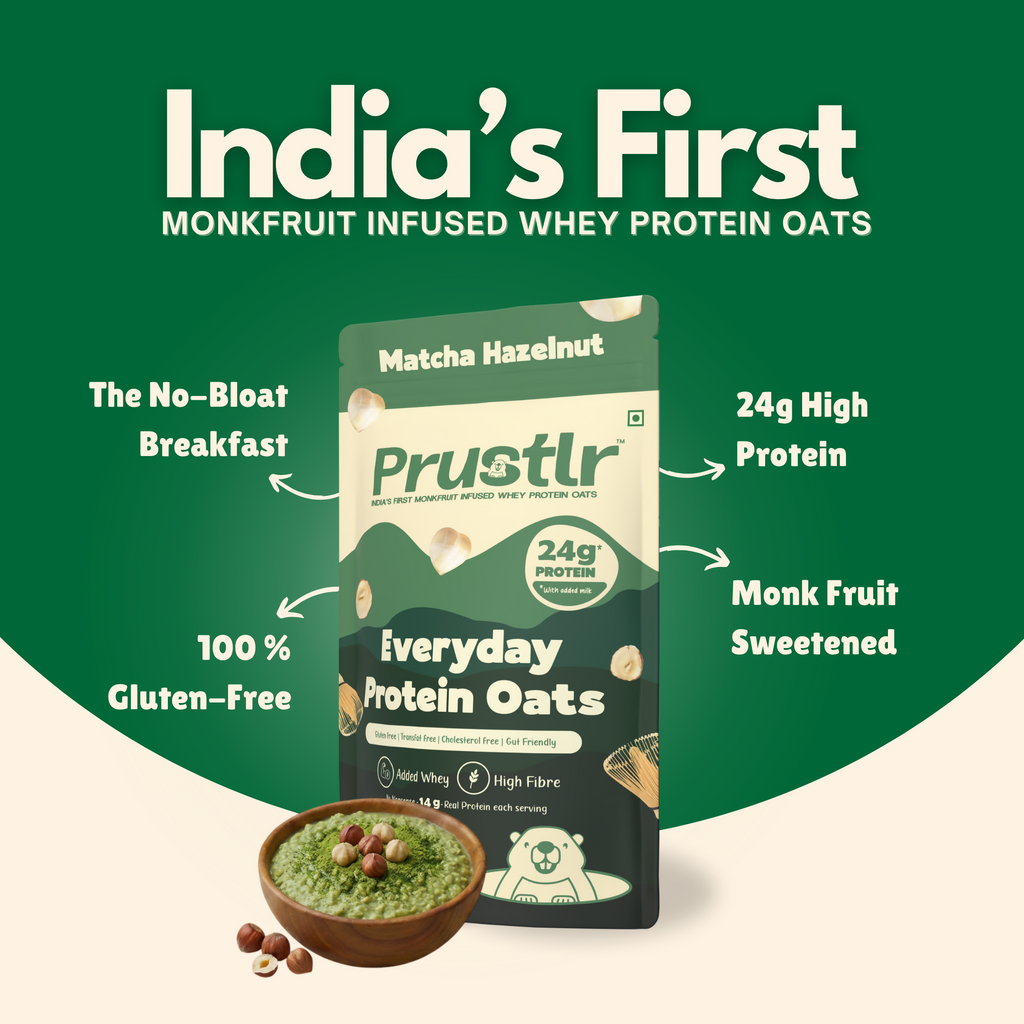 Everyday Protein Oats | Matcha Hazelnut | Pack of 5